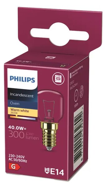 App PHILIPS Klasična/inkandescentna žarulja za pećnicu 40W E14 (2700K) 8719514432802