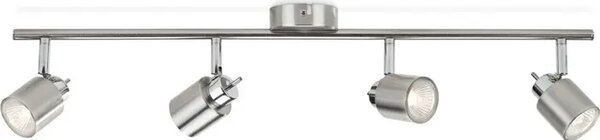 MERANTI nikal PHILIPS LED reflektor 4XGU10 230V 50314/17/E7