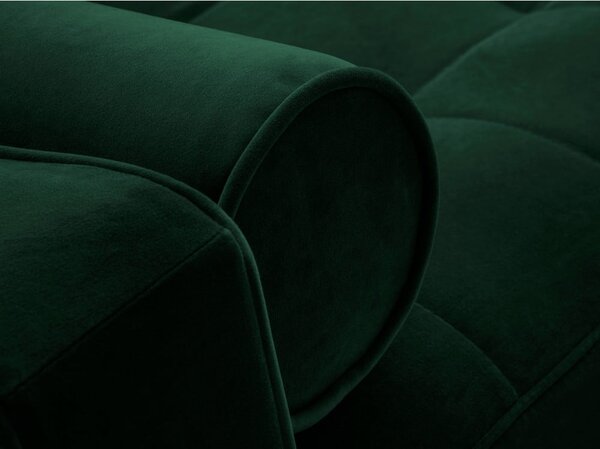 Zeleni baršunasti kauč na razvlačenje Milo Casa Santo
