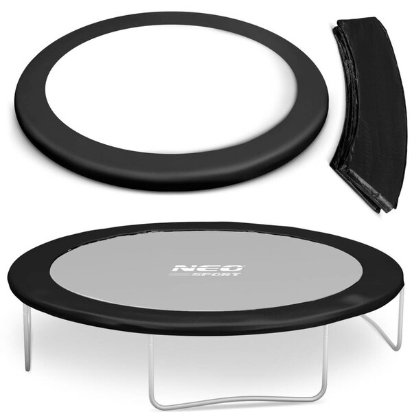 Bež zaštitna obloga opruga za trampolin 252 cm Neo-Sport