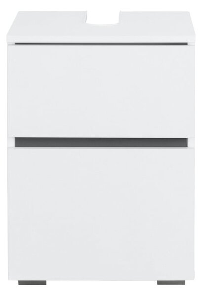 Bijeli ormarić za umivaonik Støraa Wisla, 40 x 55 cm