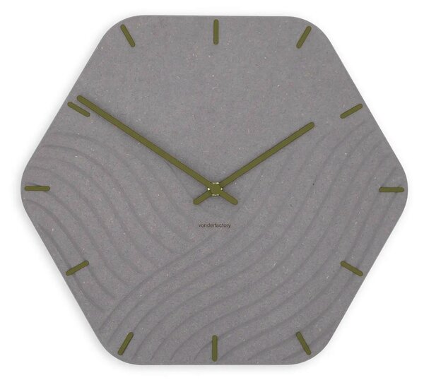 Zidni sat Luxhora Unda Light Grey 11 boja kazaljki