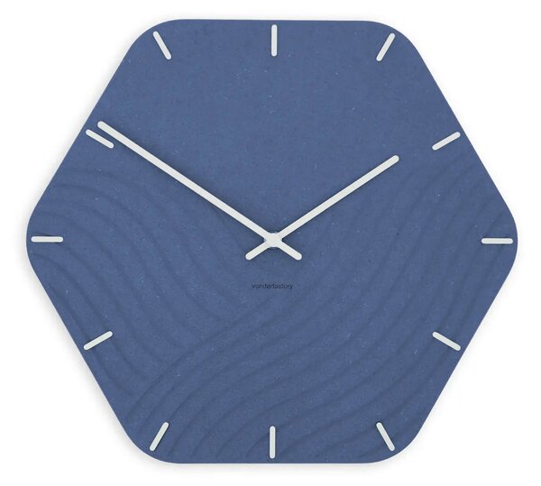 Zidni sat Luxhora Unda Dark Blue 11 boja kazaljki