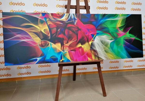 Slika apstraktni šareni kaos