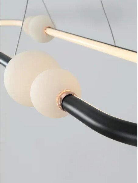 CELIA VISILICA LED 45W/3000K/4751lm/DIMM/IP20/CRNA NL9820603