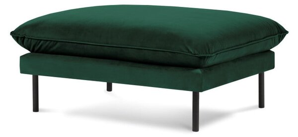 Zeleni baršunasti tabure za noge Cosmopolitan Design Vienna, 100 x 80 cm