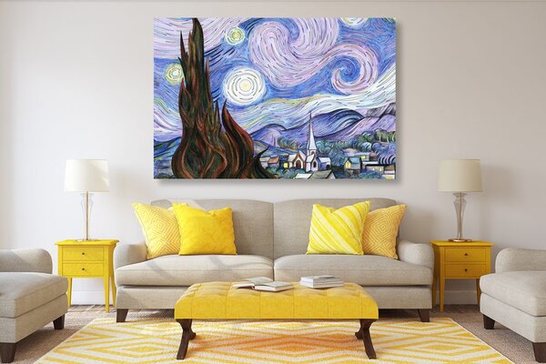 Slika reprodukcija Zvjezdana noć - Vincent van Gogh