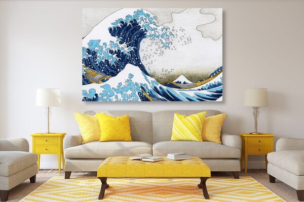 Slika reprodukcija Veliki val kod Kanagawe - Katsushika Hokusai