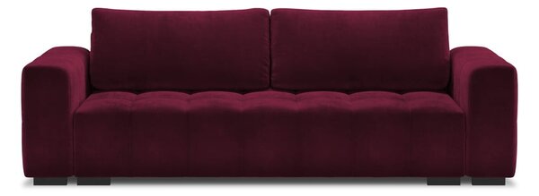Tamnocrveni baršunasti kauč Milo Casa Luca