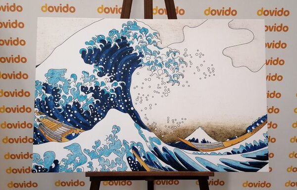 Slika reprodukcija Veliki val kod Kanagawe - Katsushika Hokusai