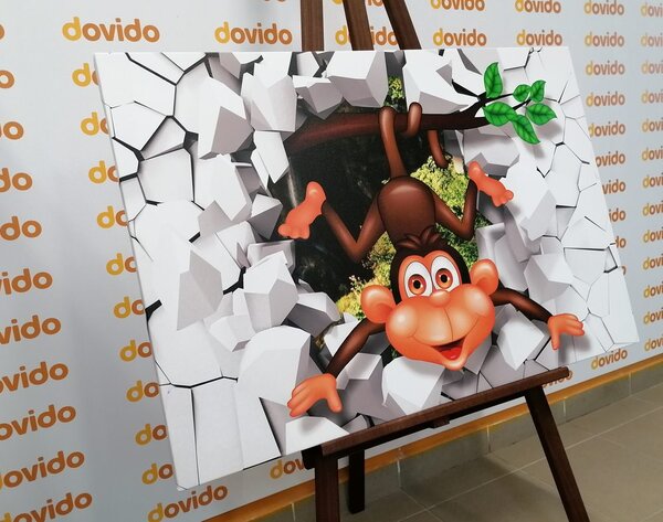 Slika veseli majmunčić