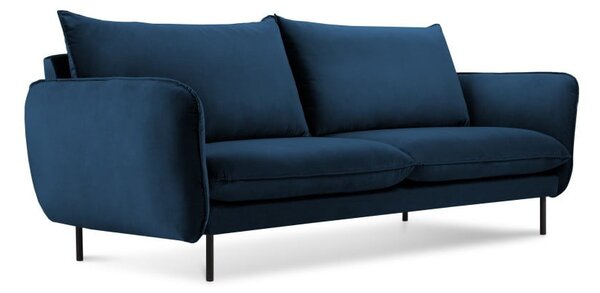 Plavi baršunasti kauč Cosmopolitan Design Vienna, 160 cm