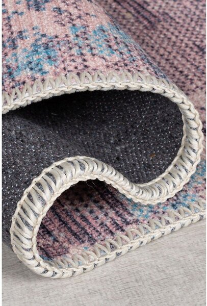 Plava/ljubičasta perivia staza od mješavine recikliranih vlakana 60x230 cm Reid – Flair Rugs