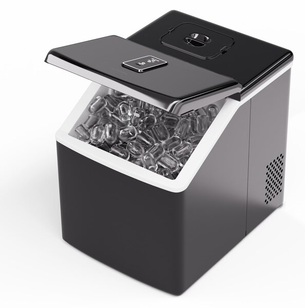 Klarstein Clearcube stroj za izradu leda, čisti led, 13 kg/24 h