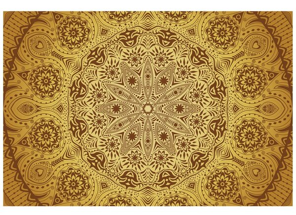 Tapeta ukrasna Mandala s čipkom