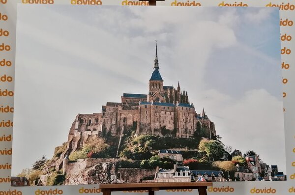 Slika burg Mont-Saint-Michel