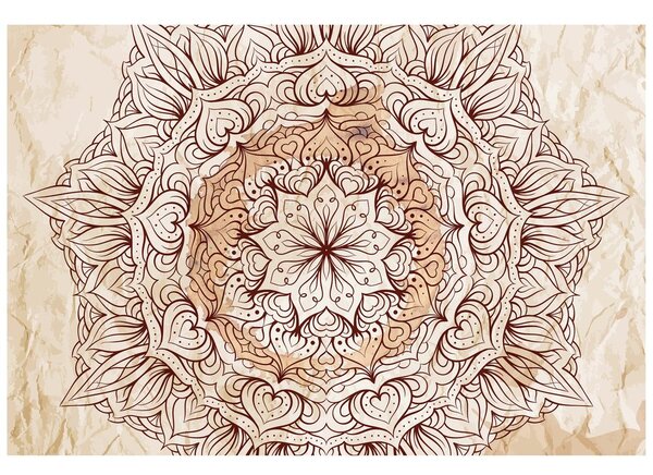 Tapeta apstraktna etnička Mandala