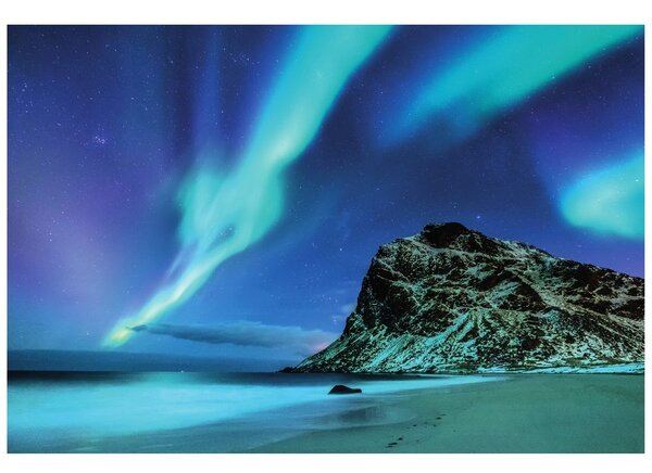 Fototapeta polarna svjetlost u Norveškoj