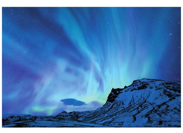 Fototapeta nordijska polarna svjetlost