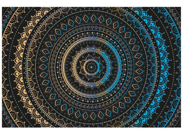 Tapeta Mandala s uzorkom sunca
