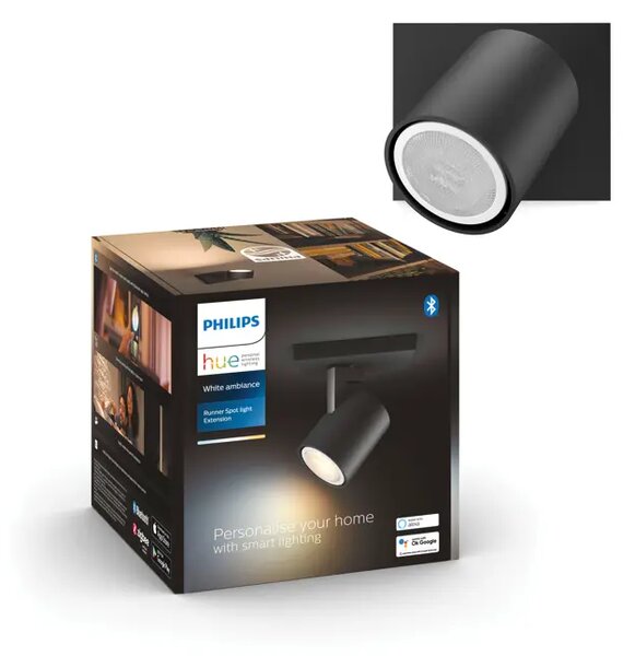 Runner Hue ZIDNI REFLEKTOR CRNI 2200-6500K 8719514338364
