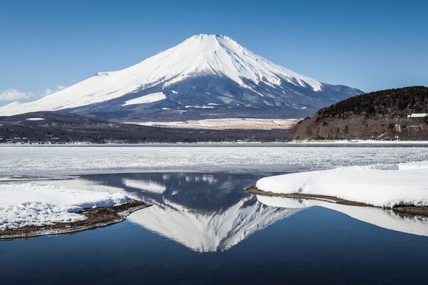 Slika japanska planina Fuji