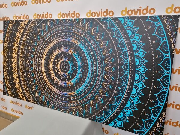 Slika Mandala s uzorkom sunca