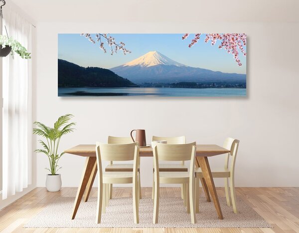 Slika pogled na planinu Fuji