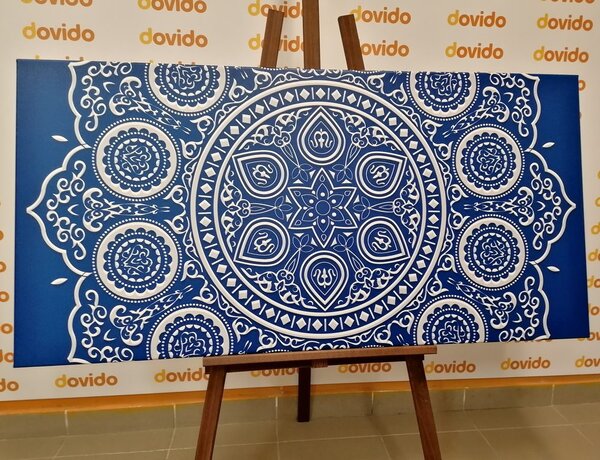 Slika nježna etnička Mandala