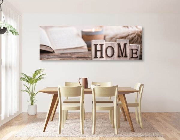 Slika drvena slova s natpisom Home