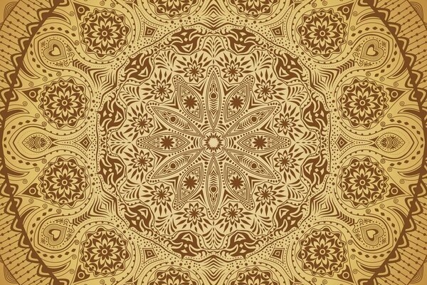 Slika ukrasna Mandala s čipkom