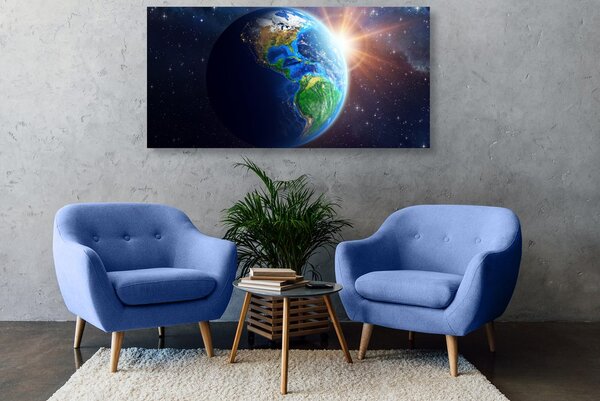 Slika plavi planet Zemlja