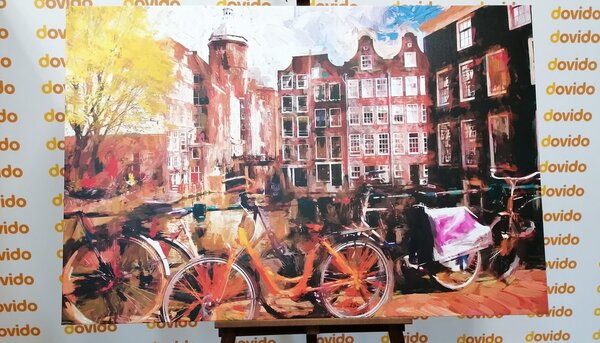 Slika nacrtani Amsterdam