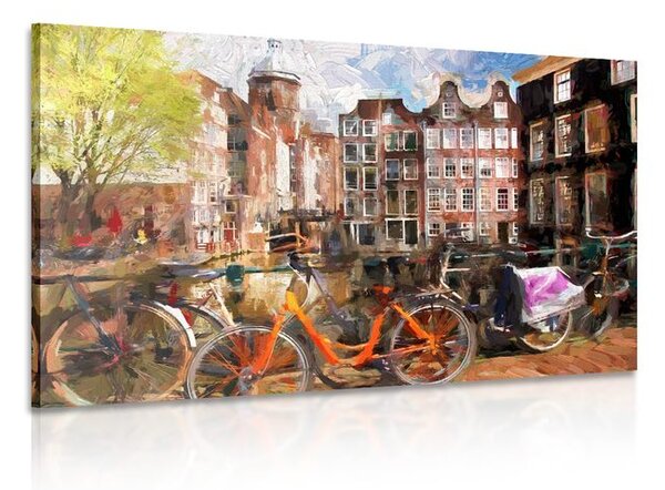Slika nacrtani Amsterdam