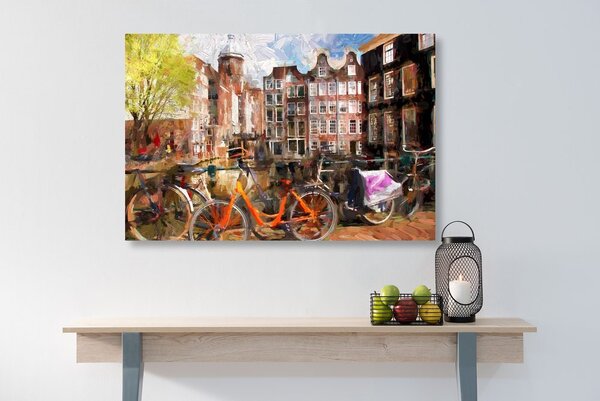 Slika nacrtani Amsterdam