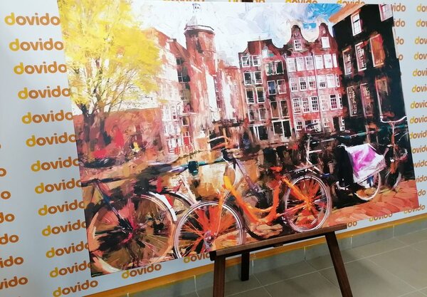 Slika nacrtani Amsterdam
