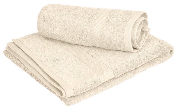 Ručnik CLARYSSE ELEGANCE 60x110 cm krem, 100% pamuk