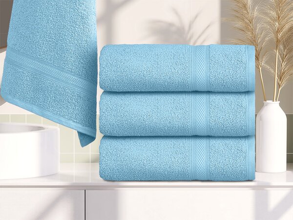 Ručnik CLARYSSE ELEGANCE 60x110 cm svijetlo plavi, 100% pamuk