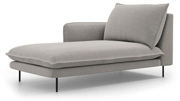 Svijetlo siva ležaljka Cosmopolitan Design Vienna, lijevi kut