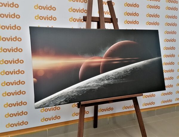 Slika planeti u galaksiji