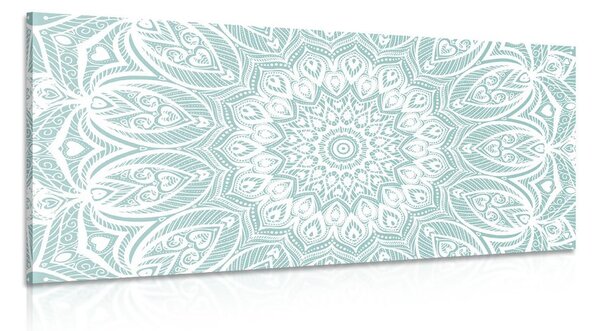 Slika Mandala harmonije na plavoj pozadini