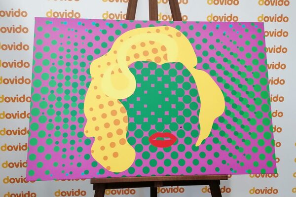 Slika Marilyn Monroe u pop art stilu