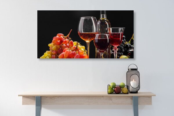 Slika talijansko vino i grožđe