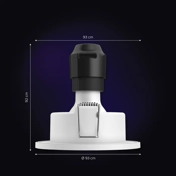 PHILIPS XAMENTOHUE UGRADBENA SVJETILJKA KROM 3X4.2W RGBW 8720169321014