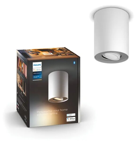 Pillar Hue STROPNA SVJETILJKA BIJELA 2200K - 6500K 8719514338500