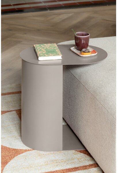 Metalni pomoćni stolići u setu 2 kom 30x45 cm Riqueza Oval – Leitmotiv