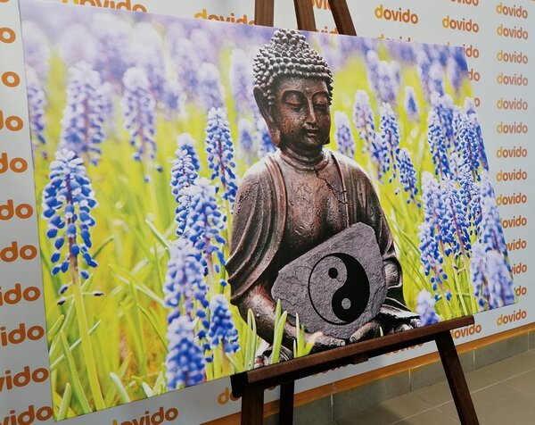 Slika jin i jang Buddha