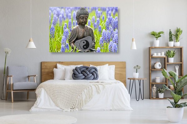 Slika jin i jang Buddha