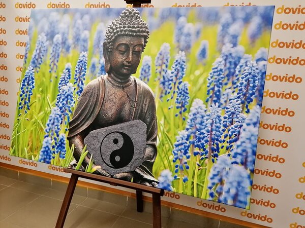 Slika jin i jang Buddha