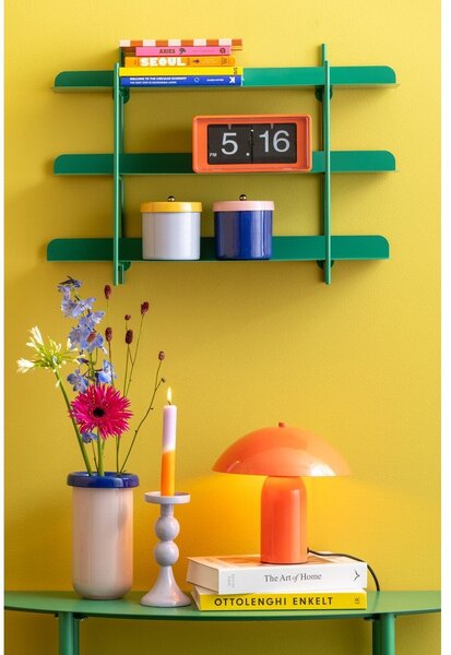 Plava metalna polica s više razina 60 cm Cool Retro – PT LIVING